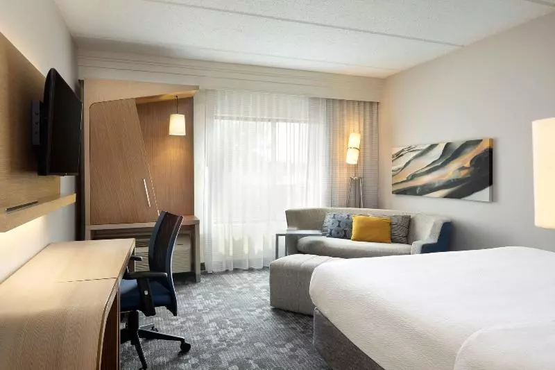 キングサイズベッドのスタンダードルーム, Courtyard By Marriott Austin Round Rock