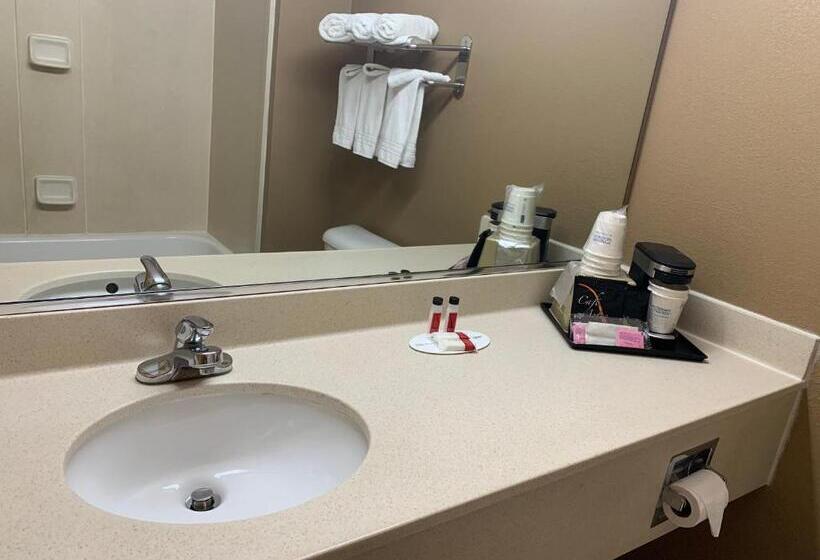 מיטת קינג בסוויטה, Days Inn By Wyndham, Glen Allen   Richmond North