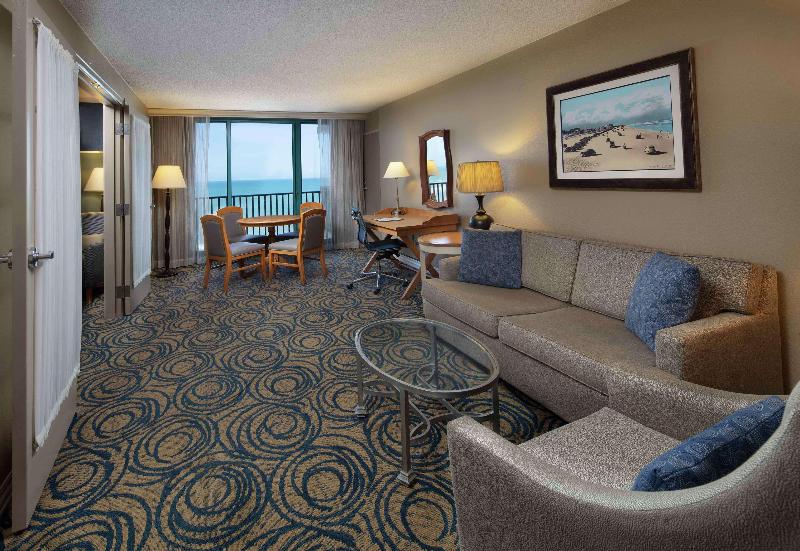Люкс Кровать Кинг, Hilton Daytona Beach Oceanfront Resort