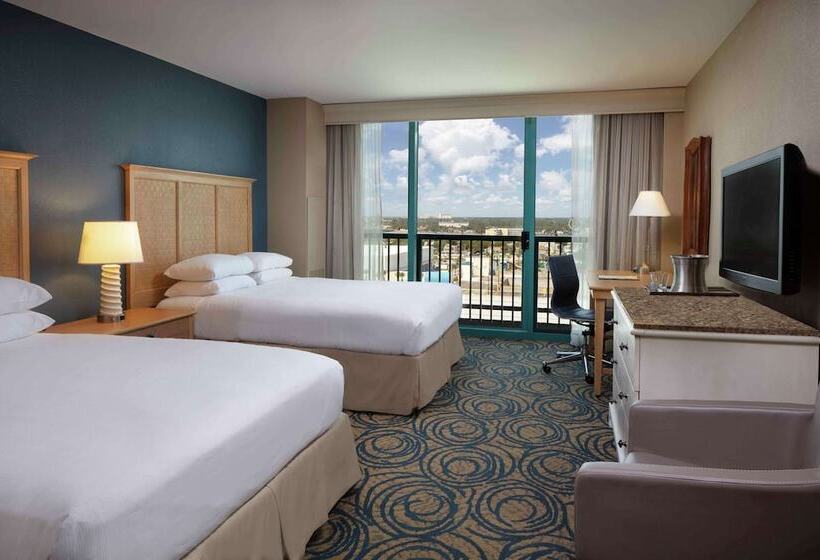 Номер Стандарт 2 Двуспальные Кровати, Hilton Daytona Beach Oceanfront Resort