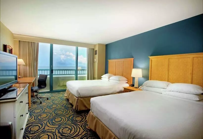 Standard-huone 2 Parivuodetta, Hilton Daytona Beach Oceanfront Resort