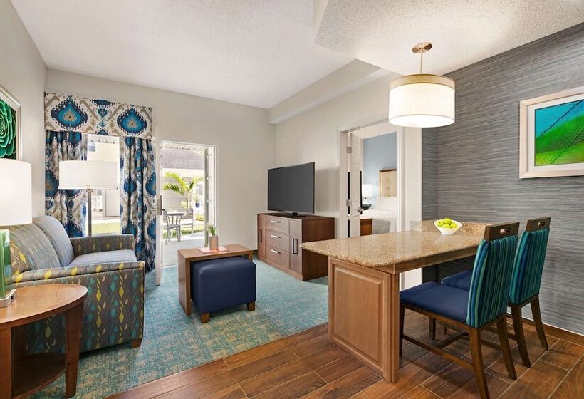 스탠다드 룸 더블 침대, Homewood Suites By Hilton Fort Myers