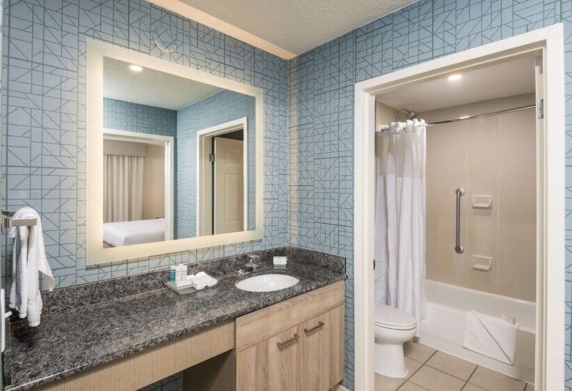 침실 2개 스위트, Homewood Suites By Hilton Miami Airport/blue Lagoon