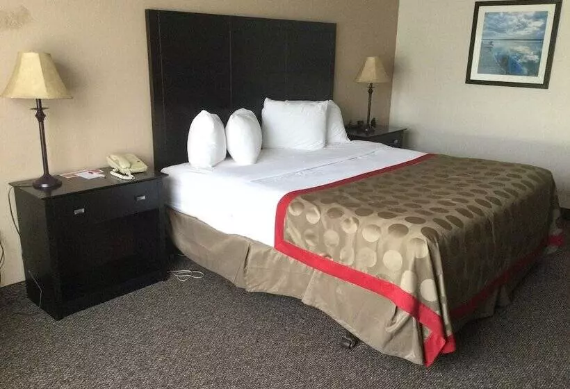 身障者適用ダブルベッド付きスタンダードルーム, Ramada By Wyndham Grayling Hotel & Conference Center
