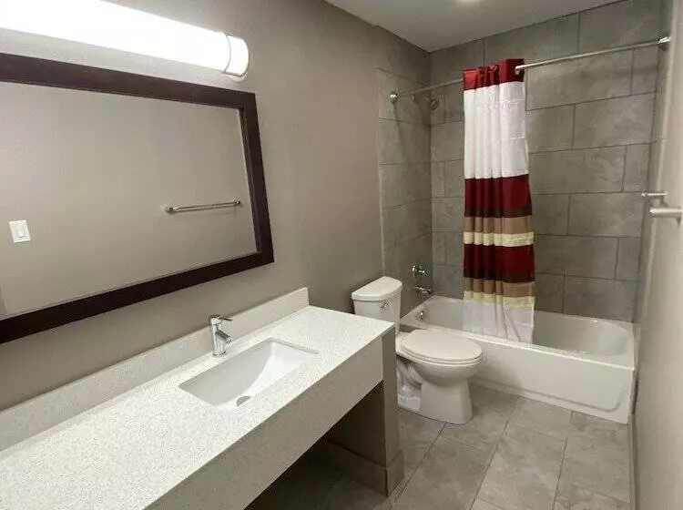 キングサイズベッドのデラックスルーム, Red Roof Inn & Suites Denton