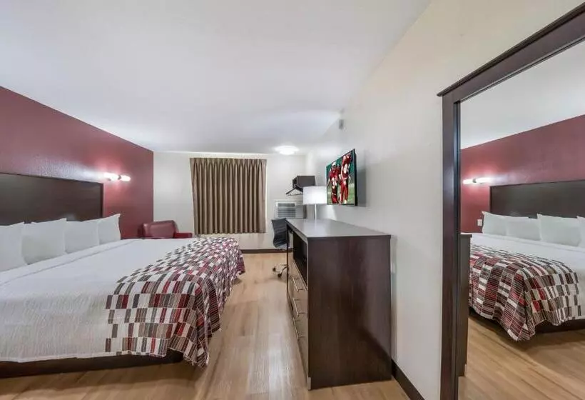 キングサイズベッドのスーペリアルーム, Red Roof Inn & Suites Denton