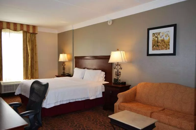 キングサイズベッドのスタンダードルーム, Hampton Inn & Suites Houston Katy
