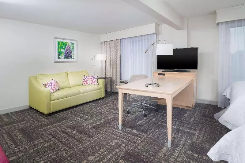 キングサイドベッドのスタンダードワンルーム, Hampton Inn & Suites Wilson I 95