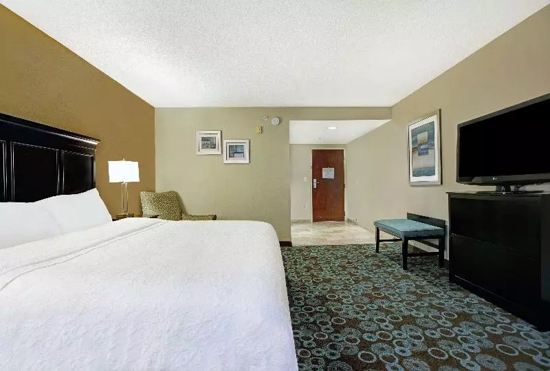 キングサイズベッドのスタンダードルーム, Hampton Inn Biloxi