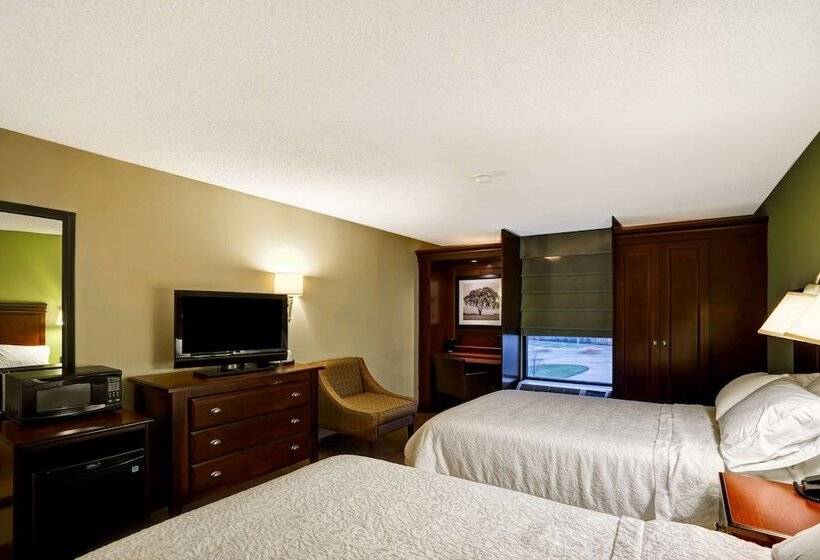 스탠다드 룸 더블 침대 2개, Hampton Inn Morgantown