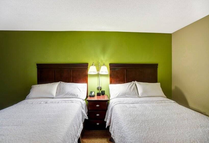 스탠다드 룸 더블 침대 2개, Hampton Inn Morgantown