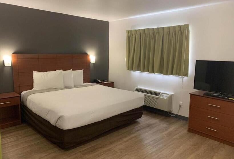 스탠다드 룸 킹사이즈 침대, Studio 6 Hampton, Va   Langley Afb Area