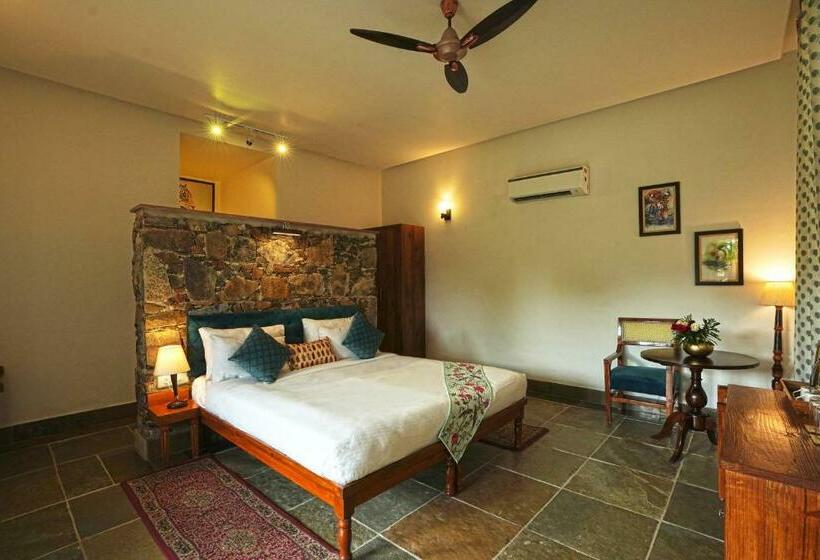 בית, חדר שינה 1, Astroport Sariska Treetop By Eight Continents