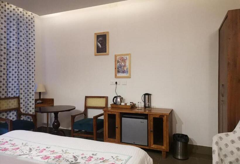 בית, חדר שינה 1, Astroport Sariska Treetop By Eight Continents