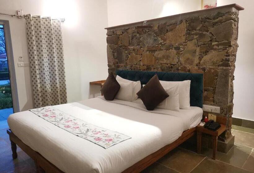 בית, חדר שינה 1, Astroport Sariska Treetop By Eight Continents