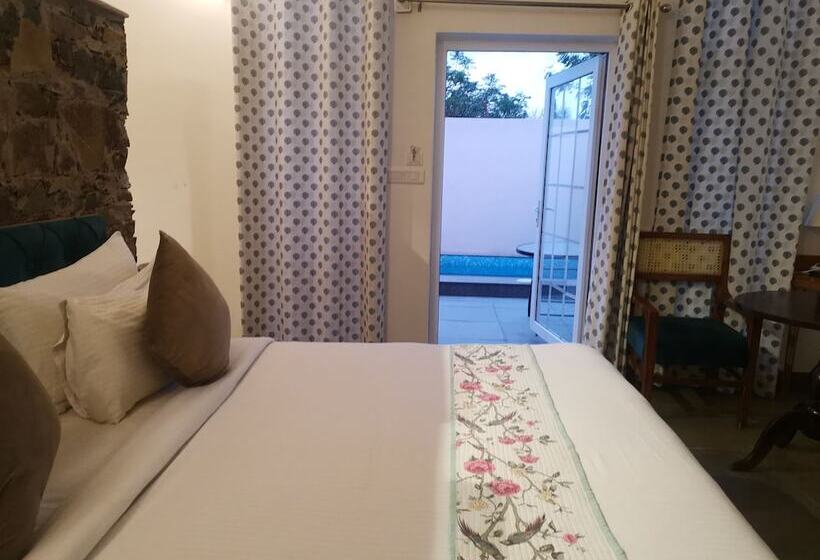 בית, חדר שינה 1, Astroport Sariska Treetop By Eight Continents