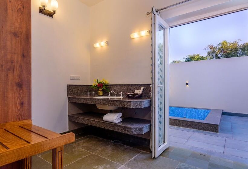 בית, חדר שינה 1, Astroport Sariska Treetop By Eight Continents