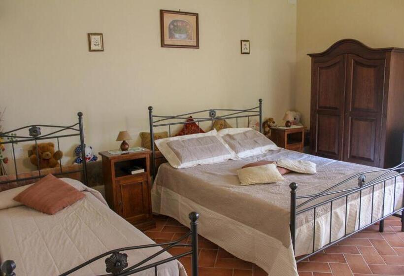 דירת חדר נוף לבריכה, Agriturismo Colle Verde