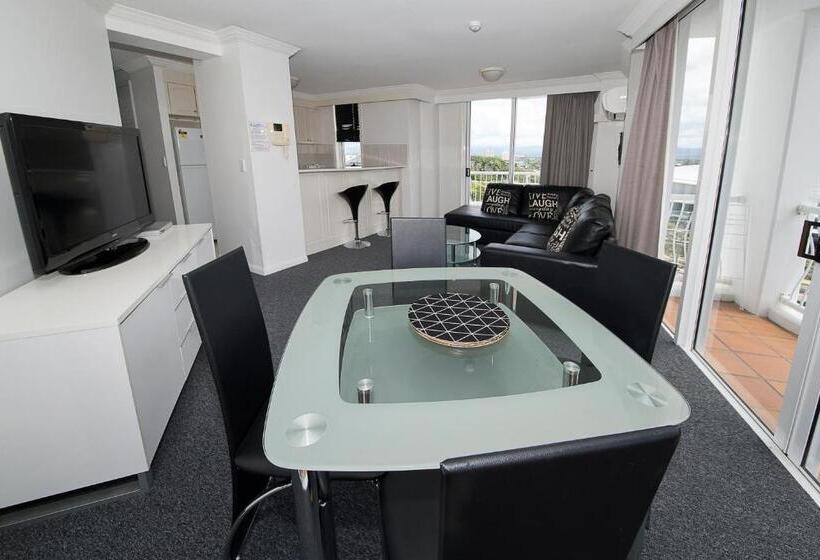 침실 2개 아파트, Broadbeach Holiday Apartments