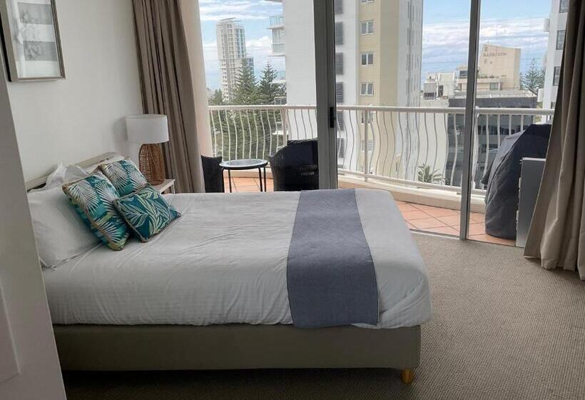 침실 1개 디럭스 아파트, Broadbeach Holiday Apartments