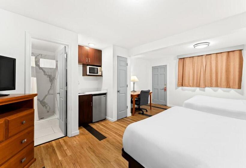 스탠다드 룸 킹사이즈 침대, Americas Best Value Inn Stonington Mystic