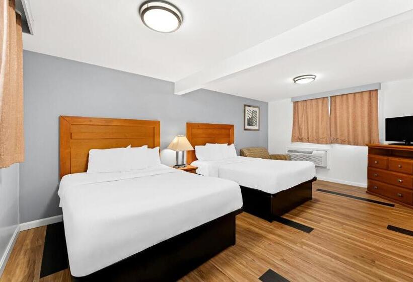 4인용 스탠다드 룸, Americas Best Value Inn Stonington Mystic