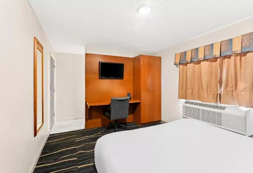 キングサイズベッドのスタンダードルーム, Americas Best Value Inn Stonington Mystic