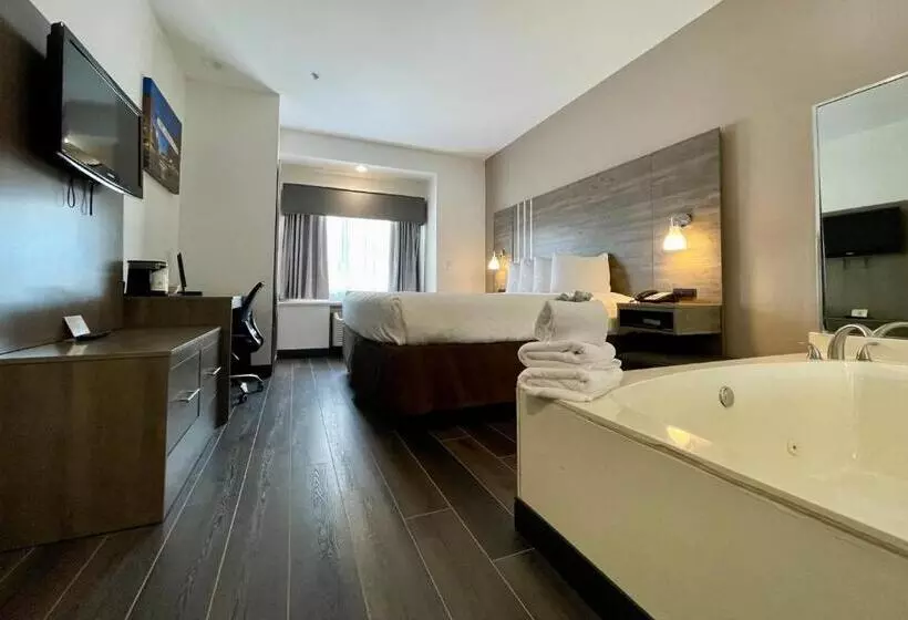 キングサイズベッドのスタンダードルーム, Best Western Roanoke Inn & Suites