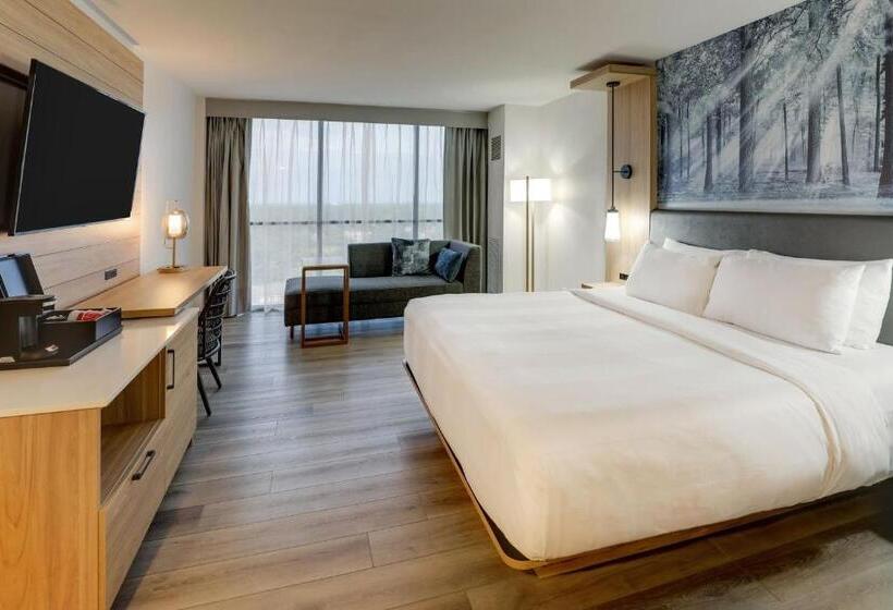 장애인을 위한 킹사이즈 침대 스탠다드 룸, Mobile Marriott