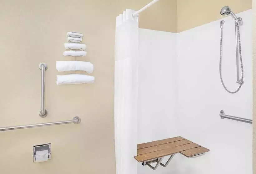 身障者適用スタンダードルーム, Microtel Inn And Suites Clear Lake