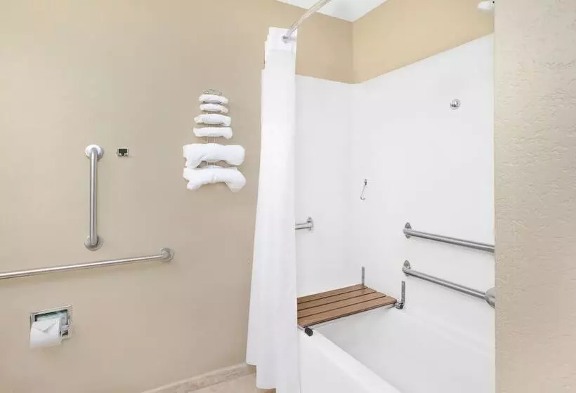身障者適用スタンダードルーム, Microtel Inn And Suites Clear Lake