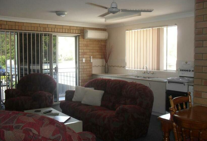 ２ベッドルームデラックスアパートメント, Beachlander Self Contained Holiday Apartments