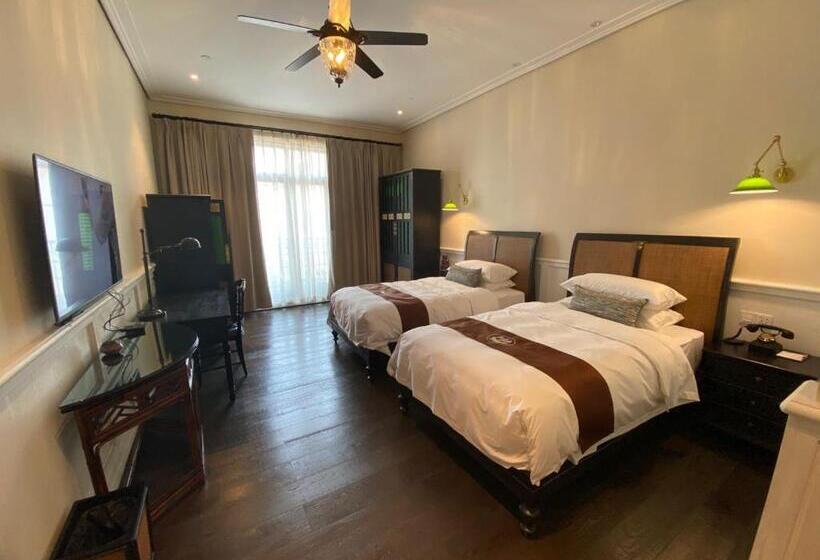 غرفة ديلوكس مطلّة علي الحديقة, Guangzhou Nansha Stone Inn