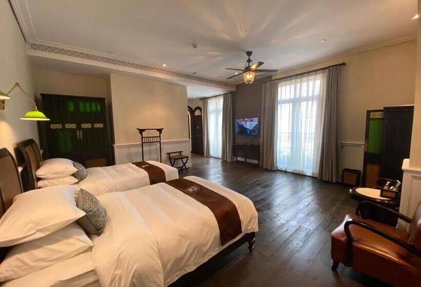 Номер Deluxe Вид на Сад, Guangzhou Nansha Stone Inn