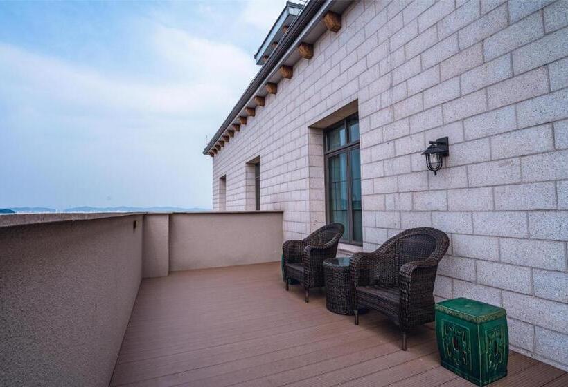 جناح مزوَّد بشرفة, Guangzhou Nansha Stone Inn
