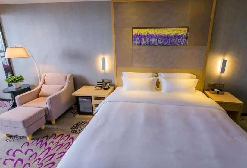キングサイズベッドのデラックスルーム, Lavande Hotels·chengdu Shuangliu International Airport