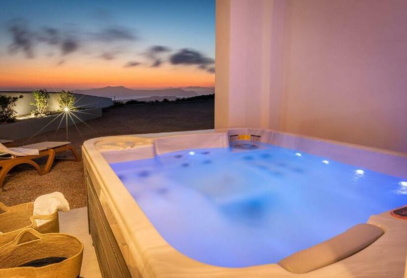 Deluxe Junior Suite mit Ausblick, Caldera Stories Private Suites