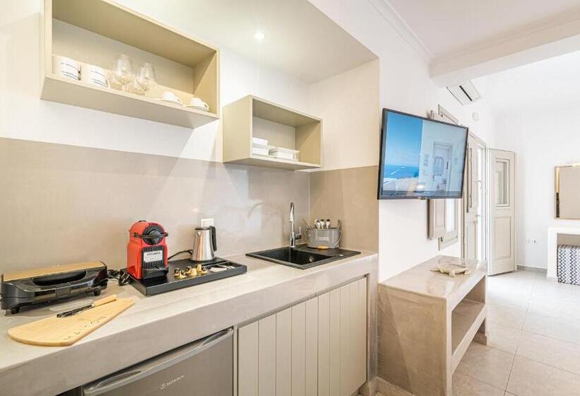 Junior Suite mit Ausblick, Caldera Stories Private Suites