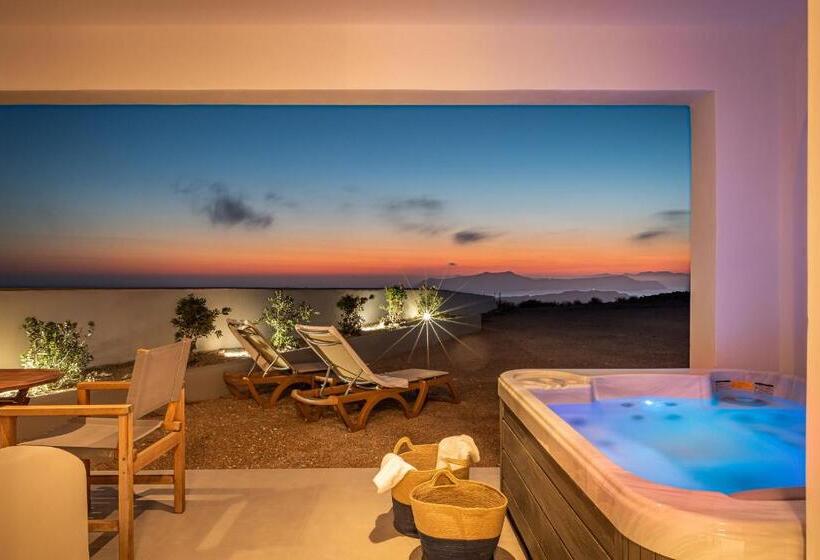 Júnior Suite Deluxe com Vistas, Caldera Stories Private Suites