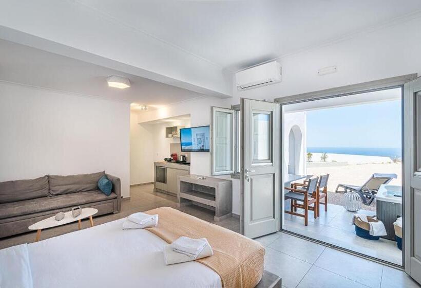 Junior Suite mit Ausblick, Caldera Stories Private Suites