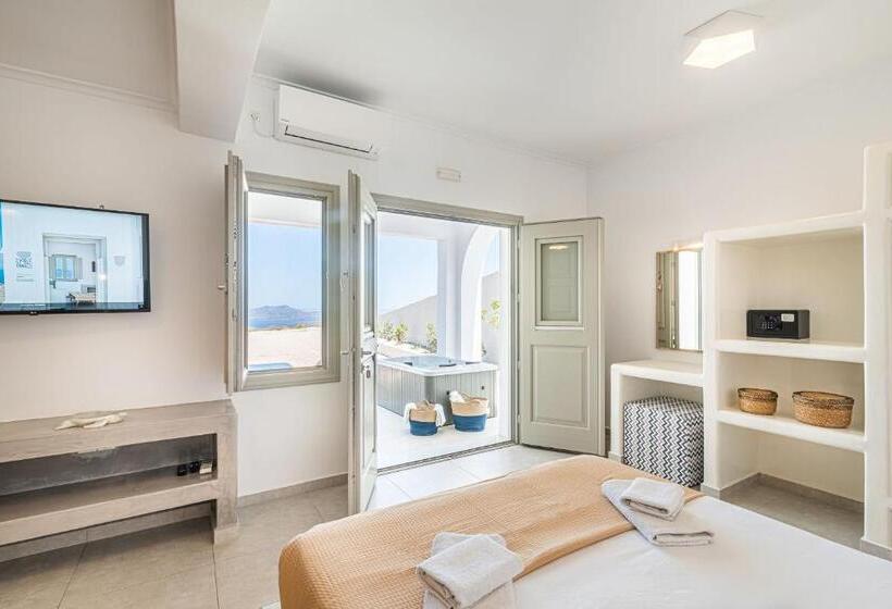 Junior Suite mit Ausblick, Caldera Stories Private Suites