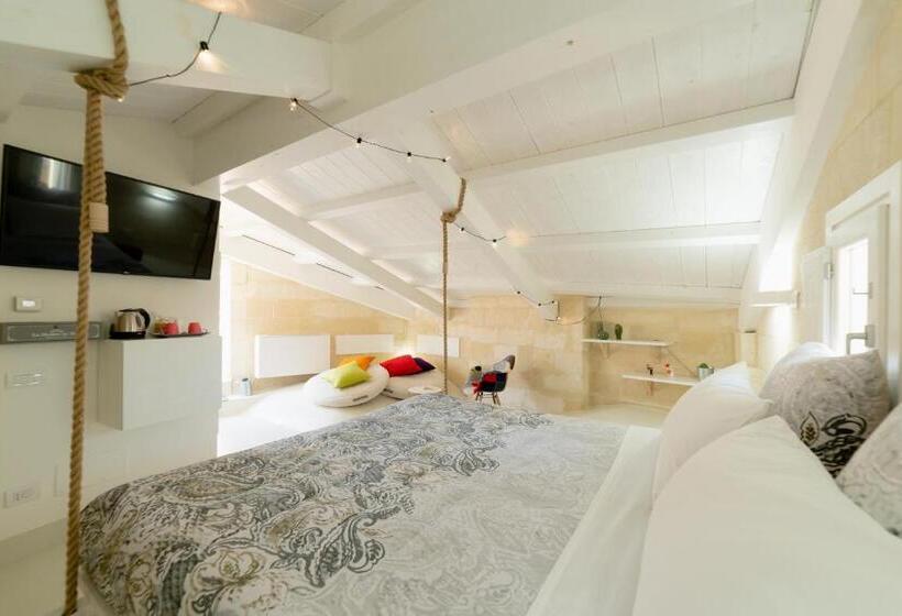 חדר דלוקס עם מרפסת, Palazzo Virgintino Sassi Rooms