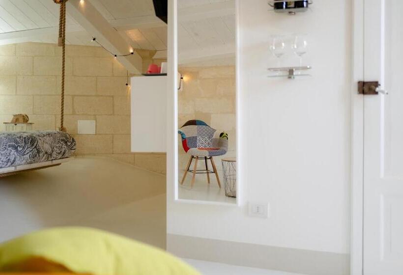 חדר דלוקס עם מרפסת, Palazzo Virgintino Sassi Rooms