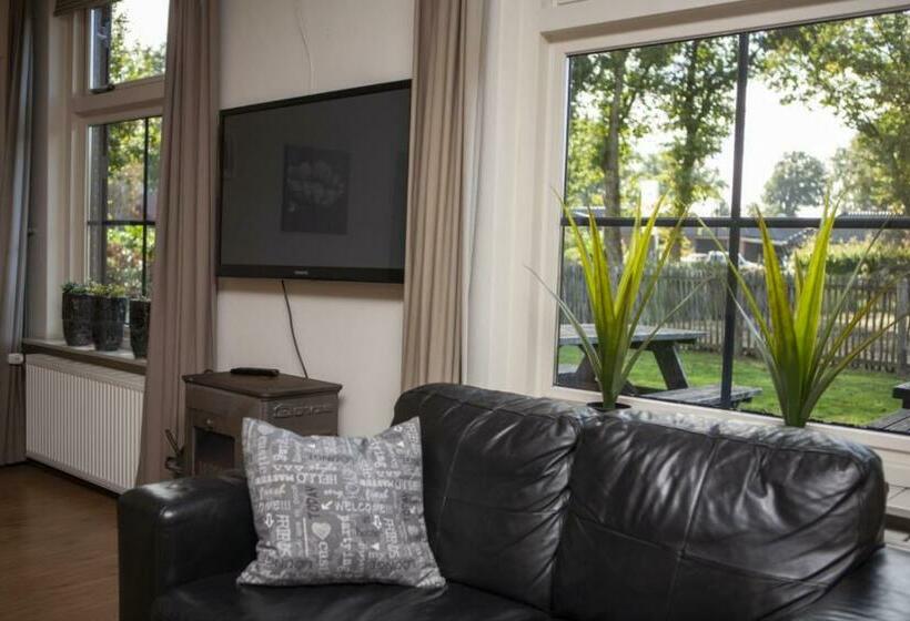 침실 1개 아파트, Groepsboerderij 20 Pers