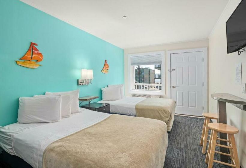 带2个双人床的标准工作室, Beach Bum Inn