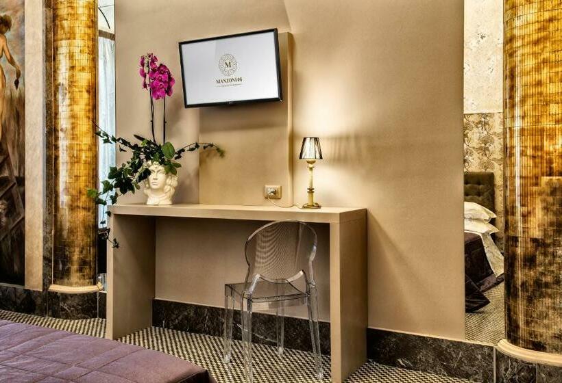 جناح جونيور مزوَّد بشرفة, Manzoni 46   Ospitalità Siciliana