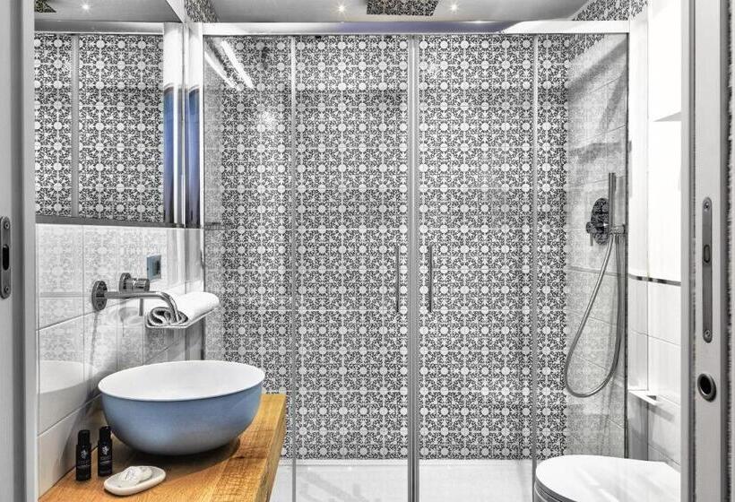 غرفة ديلوكس داخلية, Manzoni 46   Ospitalità Siciliana