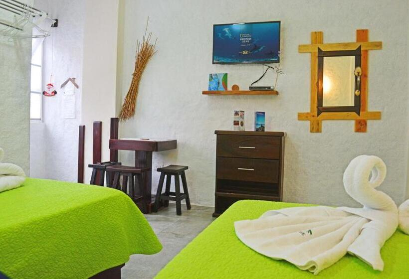 Quarto Triplo Economy, Hostal Cann's House