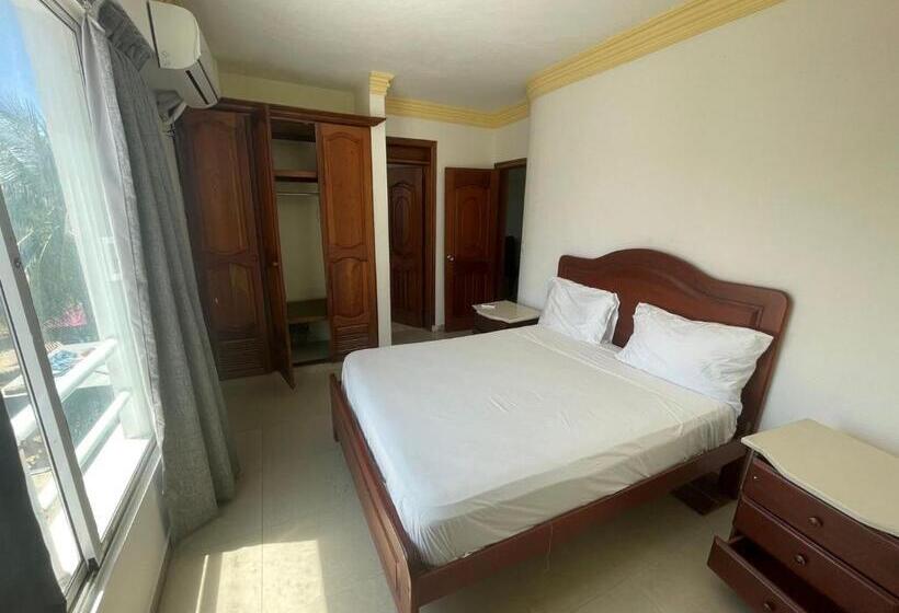 آپارتمان 2 خوابه با چشمانداز دریا, Aparta Hotel Caribe Paraiso