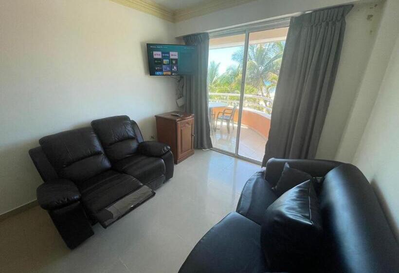آپارتمان 2 خوابه با چشمانداز دریا, Aparta Hotel Caribe Paraiso